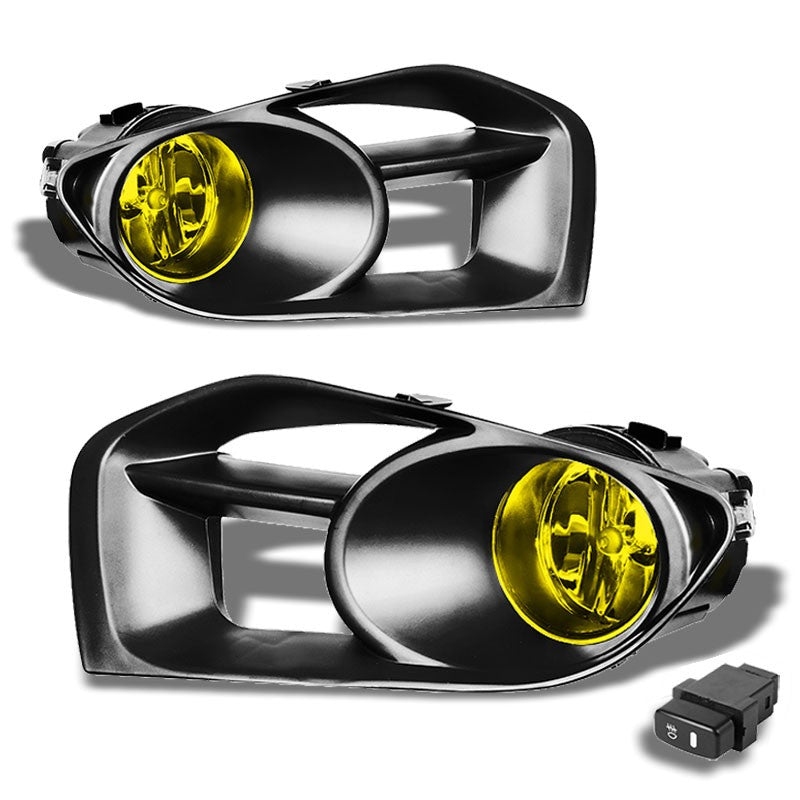 Yellow Amber Fog Light with Bezel Nissan 11-14 Murano Z50 FF-L BFC-FOLK-SW-BZ-NIS11MURAM