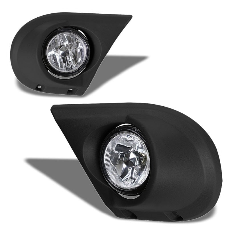 Clear OE Bumper Fog Light with Bezel Honda 03-05 Pilot YF1 J35 BFC-FOLK-NS-BZ-HON03PILCH