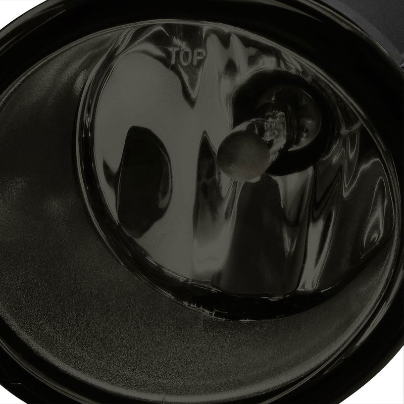 Smoke Lens OE Replacement Round Fog Light Lamp For 06+ Toyota/Lexus/Scion