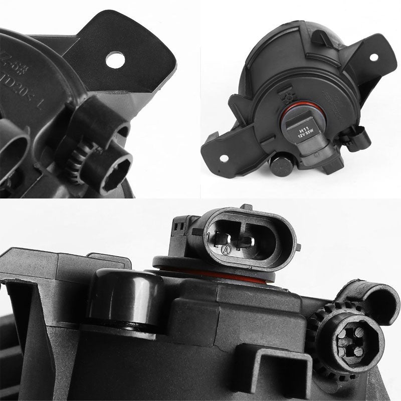 Smoke Tinted OE Replacement Bumper Fog Light Lamp 08+ Nissan Infiniti BFC-FOLK-NS-MULT8-N4I3SM