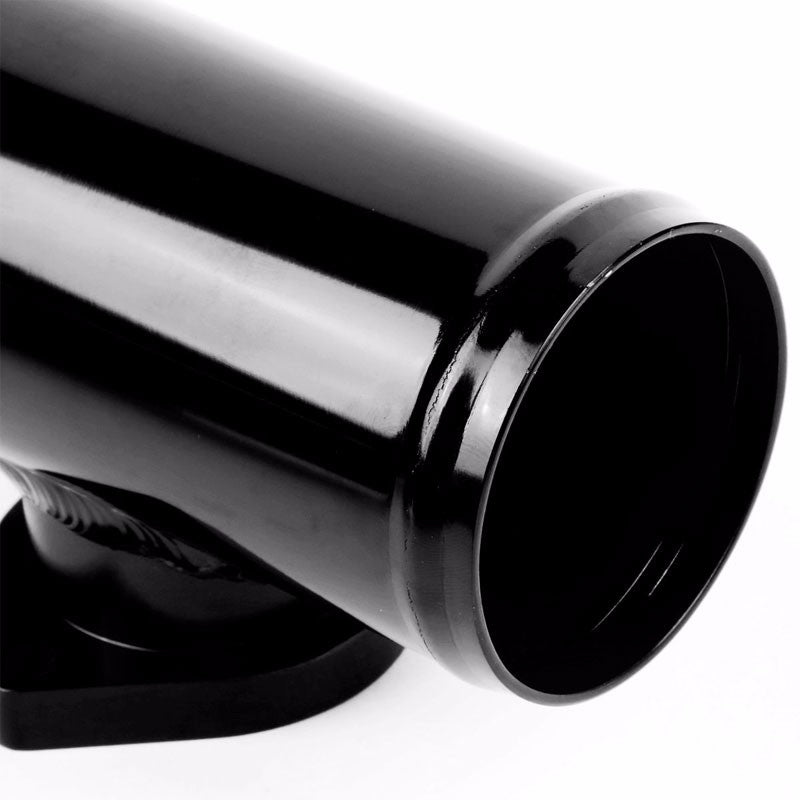 Black 6" Long Flange Adapter 2.5" Straight Type-S/RS/RZ Blow Off Valve BOV Pipe-Performance-BuildFastCar