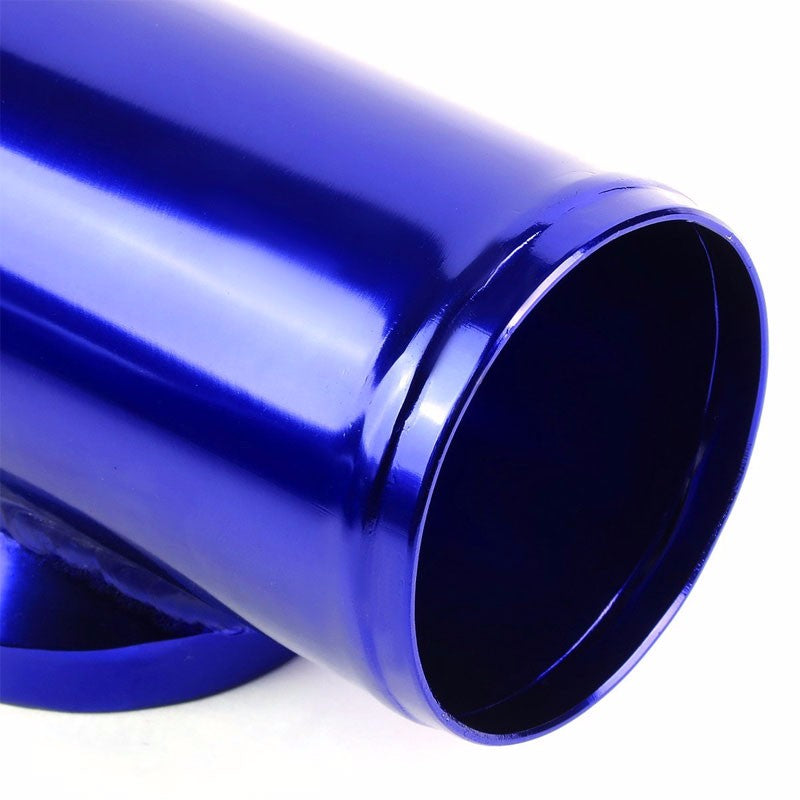 Blue 6" Long Flange Adapter 2.5" Straight Type SSQV Turbo Blow Off Valve Pipe-Performance-BuildFastCar