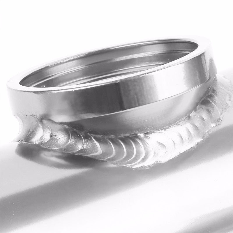 Silver 6" Long Flange Adapter 2.5" Straight Type SSQV Turbo Blow Off Valve Pipe-Performance-BuildFastCar