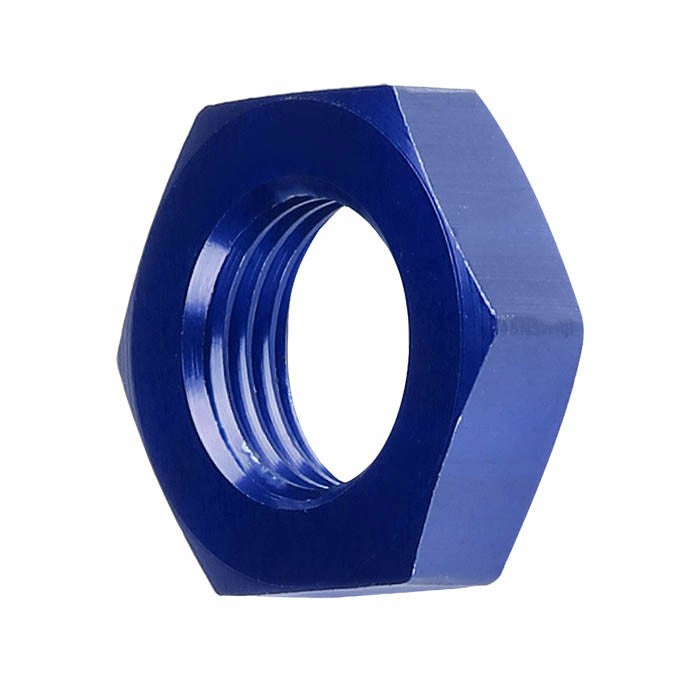 Blue Aluminum Sealing Bulkhead Seal Plug Oil/Fuel Hose Nut 8AN Fitting Adapter BuildFastCar