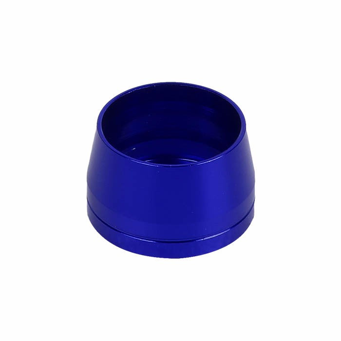 Blue Aluminum Olive Insert Flare Oil/Fuel Hose Line Tubing 10AN Fitting Adapter BuildFastCar