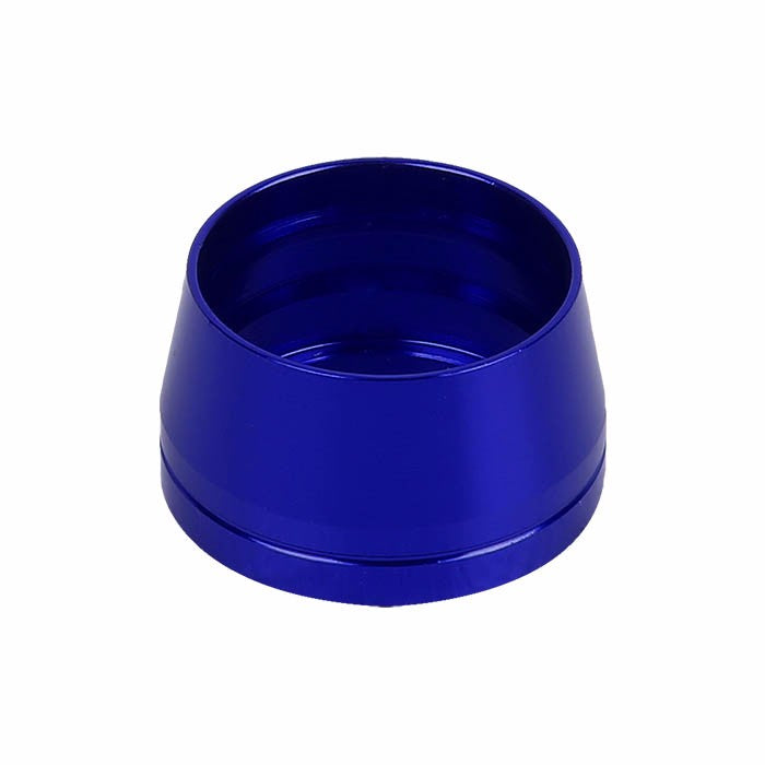 Blue Aluminum Olive Insert Flare Oil/Fuel Hose Line Tubing 12AN Fitting Adapter BuildFastCar