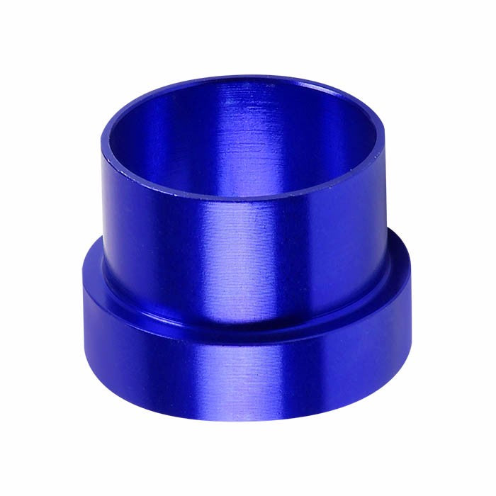 Blue Aluminum Male Hard Steel Tubing Sleeve Oil/Fuel 10AN AN-10 Fitting Adapter BuildFastCar