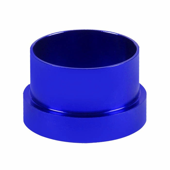 Blue Aluminum Male Hard Steel Tubing Sleeve Oil/Fuel 16AN AN-16 Fitting Adapter BuildFastCar