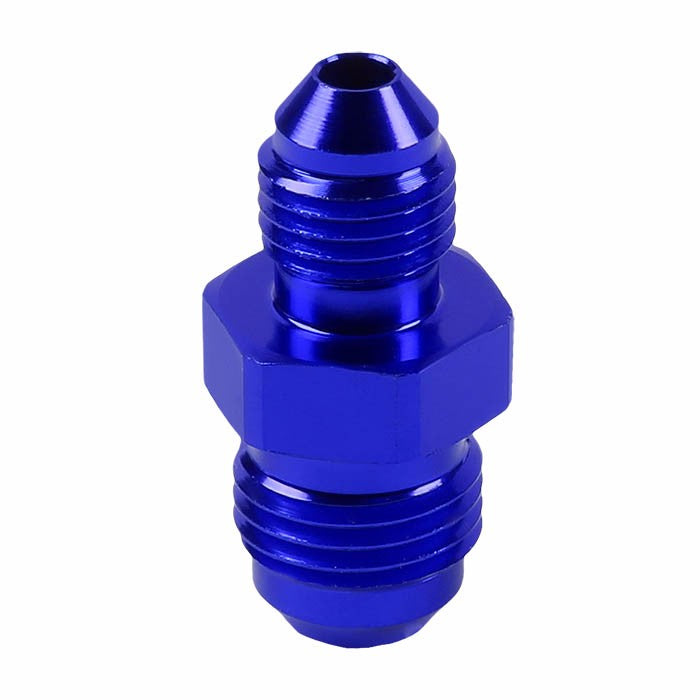 Blue Aluminum 4AN Male-6AN Male Flare Reducer Union Oil/Fuel Fitting Adapter BuildFastCar