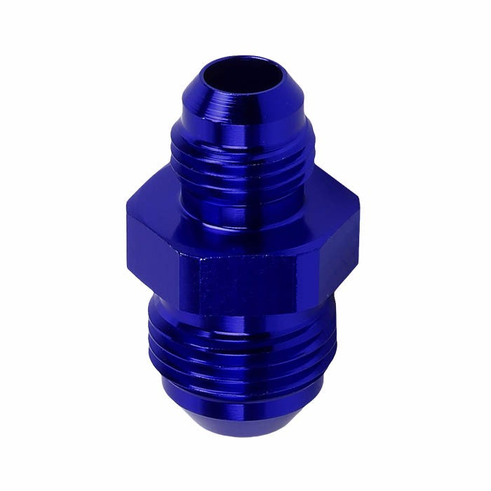Blue Aluminum 6AN Male-8AN Male Flare Reducer Union Oil/Fuel Fitting Adapter BuildFastCar
