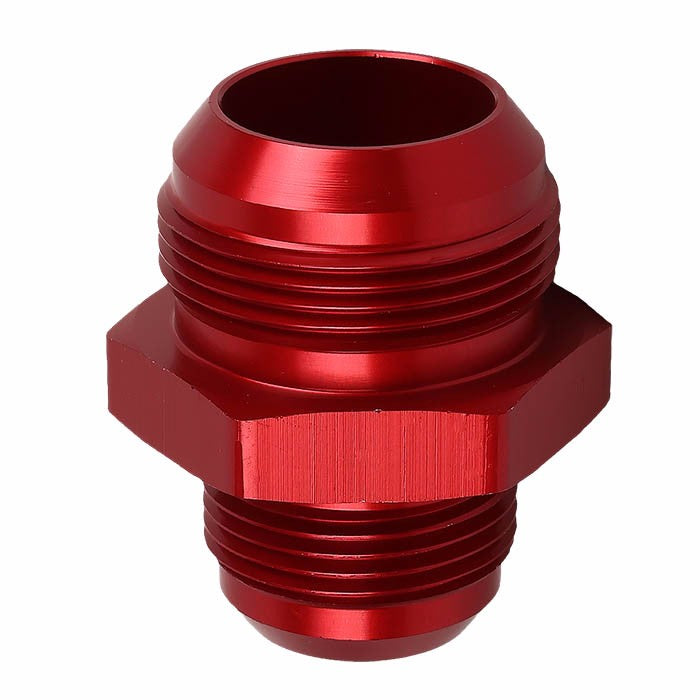 Red 16AN Male-20AN Male Flare Reducer Union Oil/Fuel Hose/Line Fitting Adapter BuildFastCar