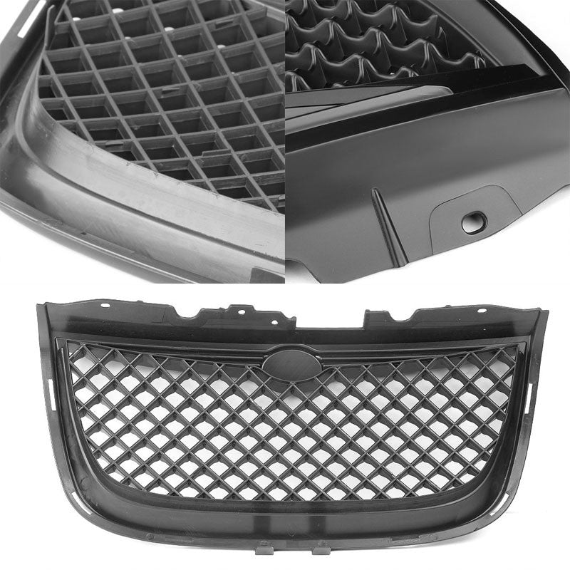 Black Diamond Mesh Style Front Grille Grill For Chrysler 99-04 300M 3.5L SOHC-Exterior-BuildFastCar