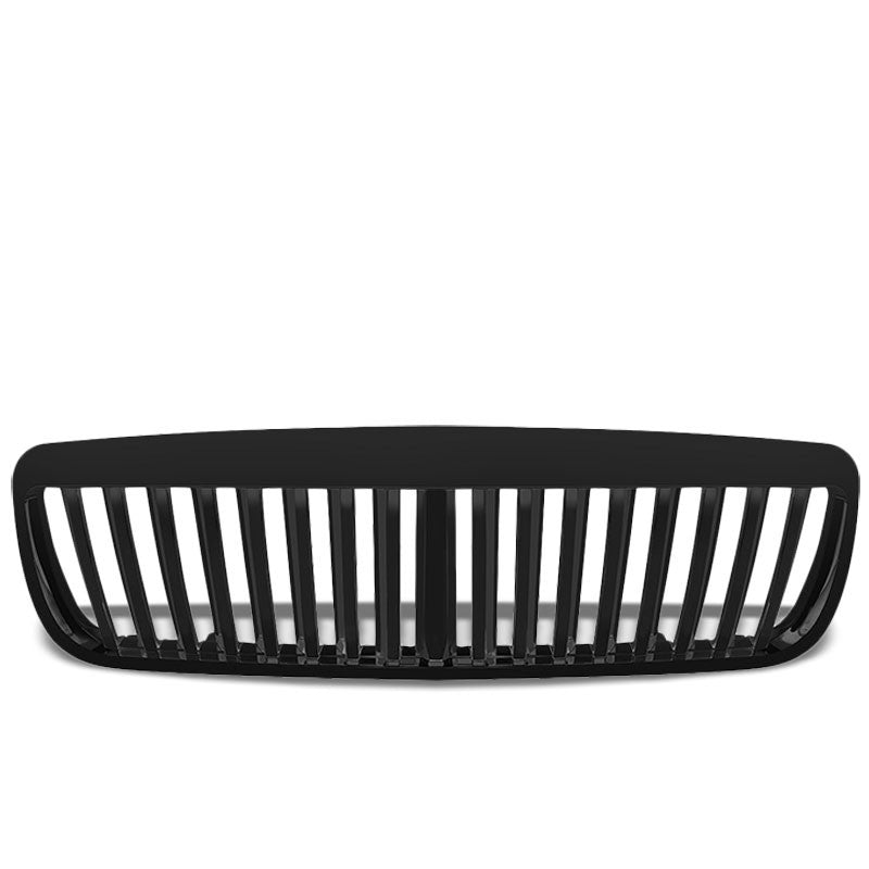 Black Vertical Style Front Grille For Ford 98-11 Crown Victoria 4.6L V8 Sedan-Exterior-BuildFastCar
