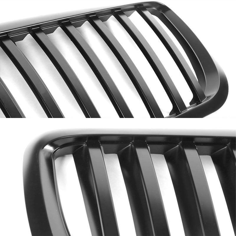 Black Vertical Style Front Grille For Ford 98-11 Crown Victoria 4.6L V8 Sedan-Exterior-BuildFastCar