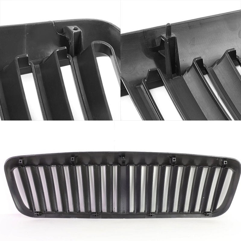 Black Vertical Style Front Grille For Ford 98-11 Crown Victoria 4.6L V8 Sedan-Exterior-BuildFastCar