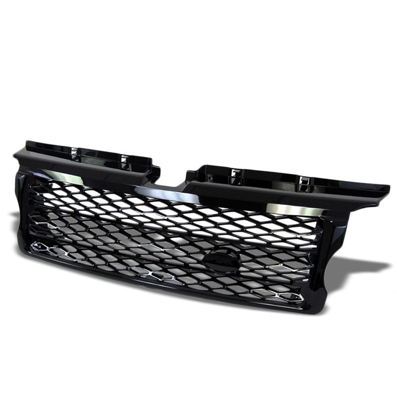 Black Diamond Mesh Style Replacement Grille For 06-09 Range Rover Sport L320 V8-Exterior-BuildFastCar