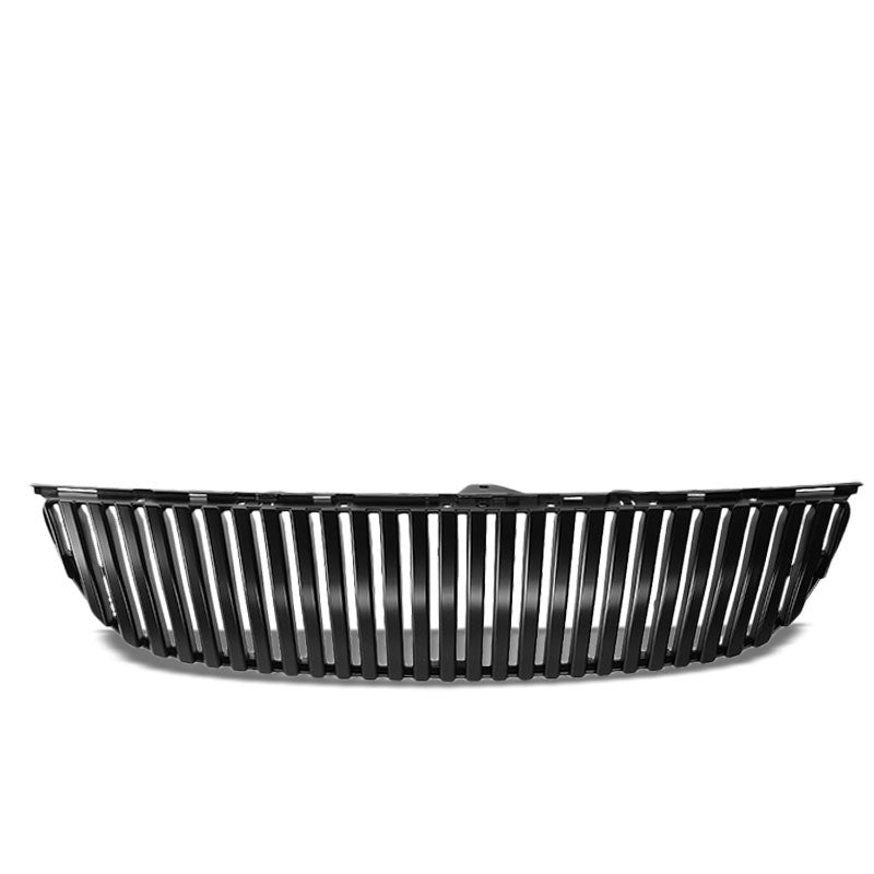Black Vertical Style Replacement Front Grille For 06-07 Lexus GS430 Base 4.3L V8-Exterior-BuildFastCar