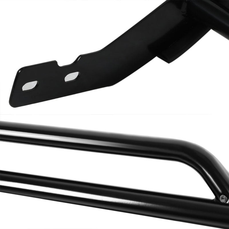 Black Mild Steel Brush Grille Guard Frame For Mercedes-Benz 98-05 ML-Series-Exterior-BuildFastCar