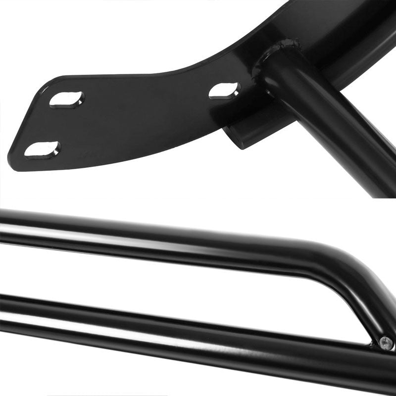 Black Mild Steel Front Bumper Brush Grill Guard For Honda 97-01 CR-V RD1-3 2.0L-Exterior-BuildFastCar