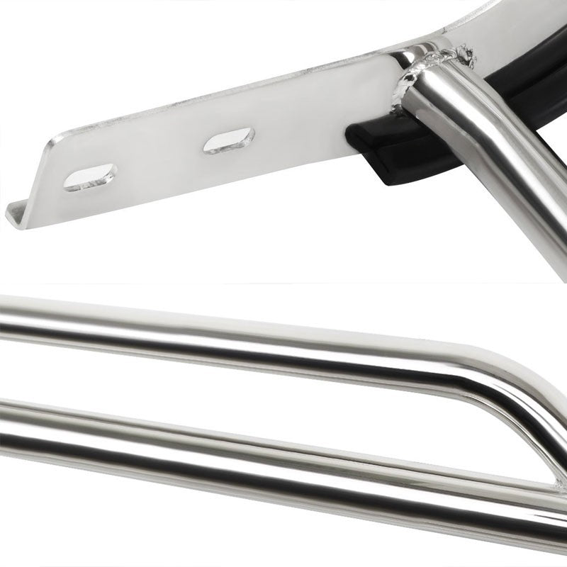 Chrome Mild Steel Front Bumper Brush Grill Guard For Honda 07-11 CR-V RE1-7 2.4L-Exterior-BuildFastCar