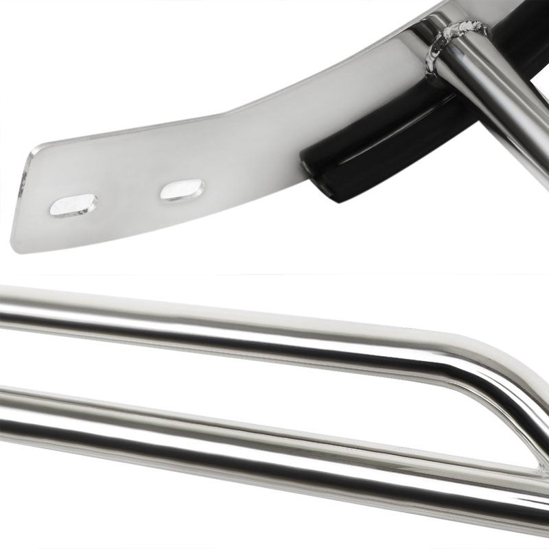 Chrome Mild Steel Front Bumper Brush Grill Guard For Nissan 96-04 Pathfinder R50-Exterior-BuildFastCar