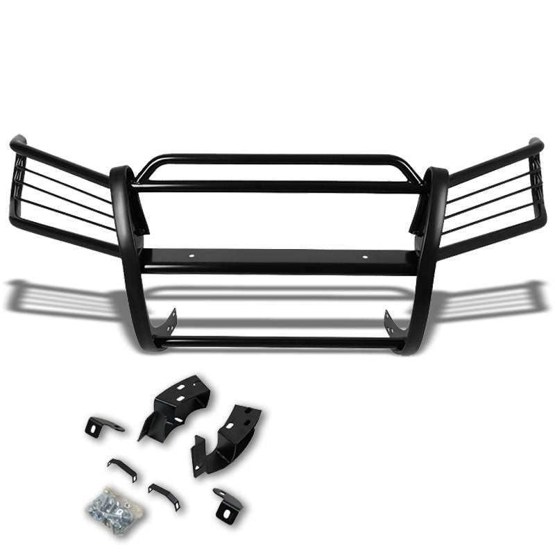 Black Mild Steel Front Bumper Grill Protection Guard For 01-07 Highlander XU20-Exterior-BuildFastCar