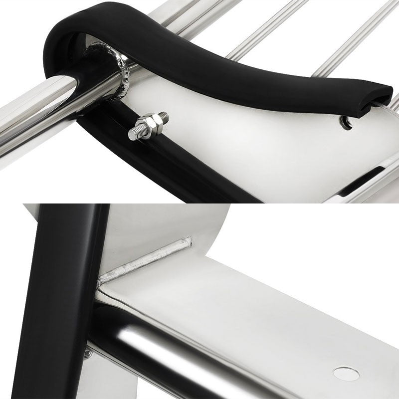 Chrome Mild Steel Front Bumper Grill Protection Guard For Toyota 01-07 Sequoia-Exterior-BuildFastCar
