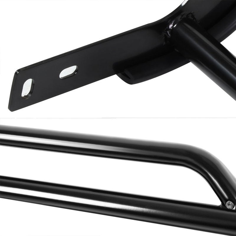 Black Mild Steel Front Bumper Grill Protection Guard For Toyota 06-12 RAV4 XA30-Exterior-BuildFastCar