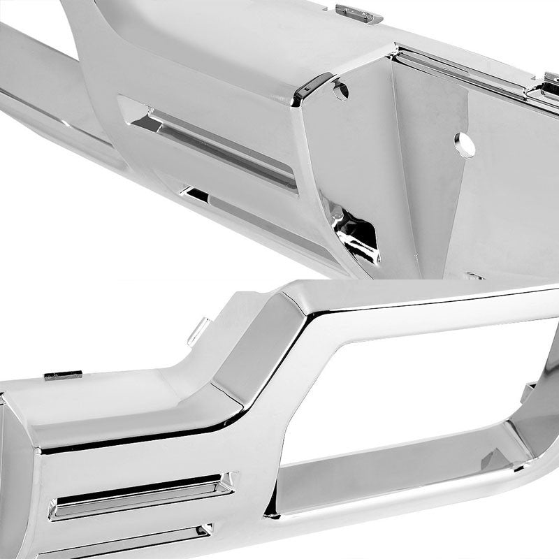 Chrome Denali Style Replacement Front Grille For GMC 14-15 Serria 1500 GMT K2XX-Exterior-BuildFastCar