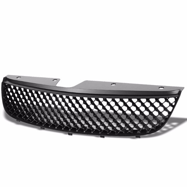 Black Diamond Mesh Style Front Grille For 97-99 Malibu Base/LS Sedan 2.4L/3.1L-Exterior-BuildFastCar