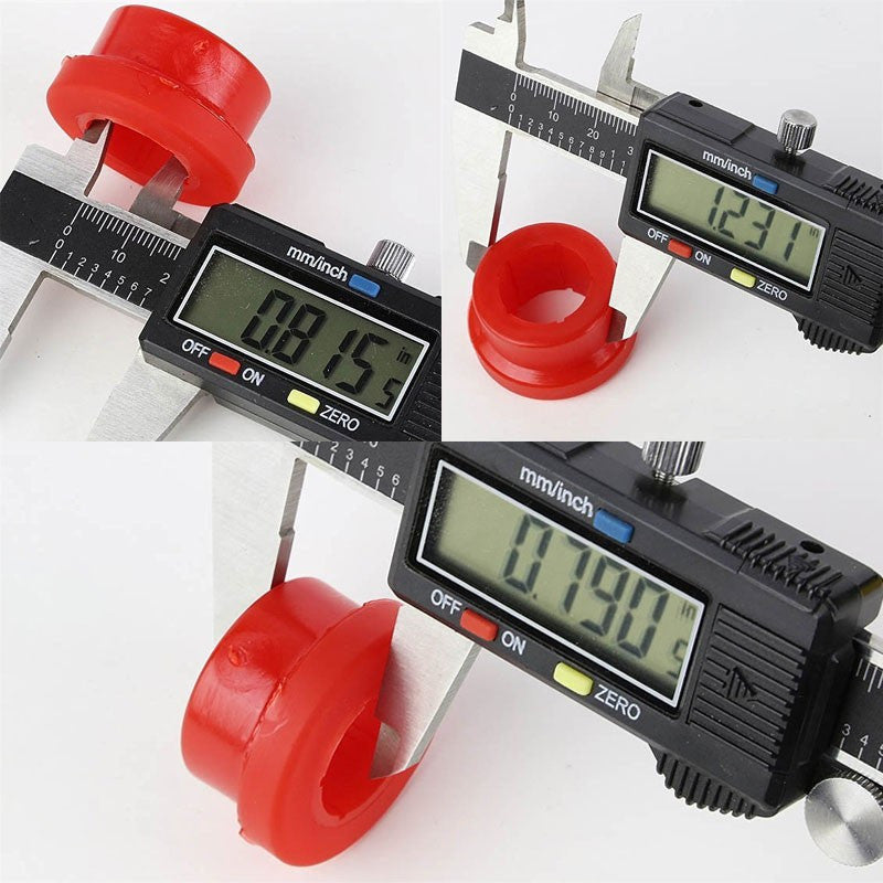 Red Lower Control Arm Rear Camber Suspension Bushing Replacement Kit For Honda 88-00 Civic-Suspension-BuildFastCar