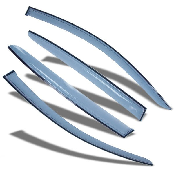 Light-Tinted Window Wind/Rain Deflectors Visors Guard for Honda 08-09 Accord-Exterior-BuildFastCar