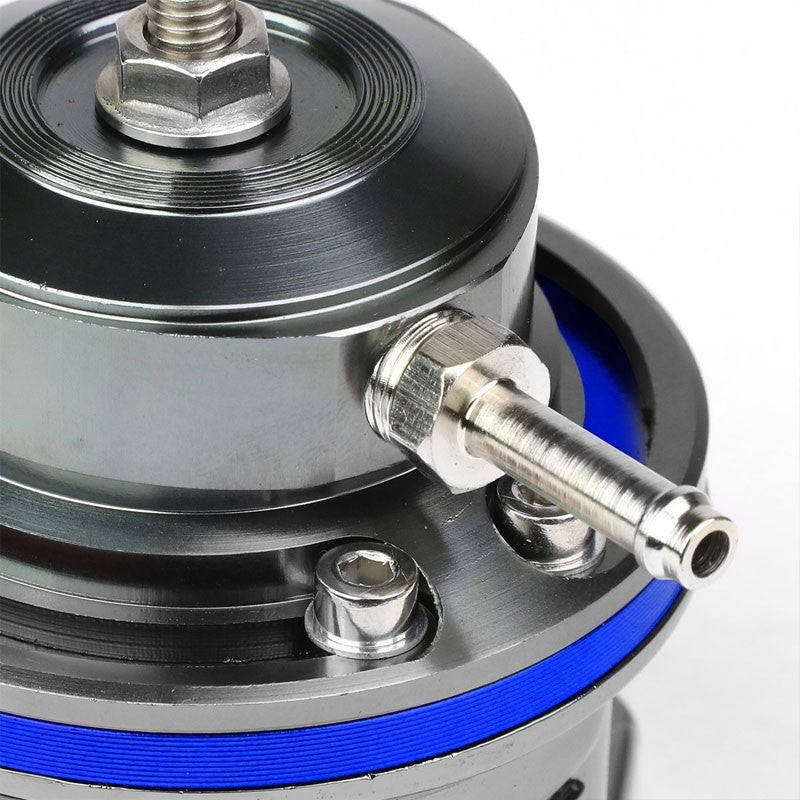 Blue Aluminum Type-FV Style 30 PSI Turbo Intercooler Boost Blow Off Valve BOV-Performance-BuildFastCar