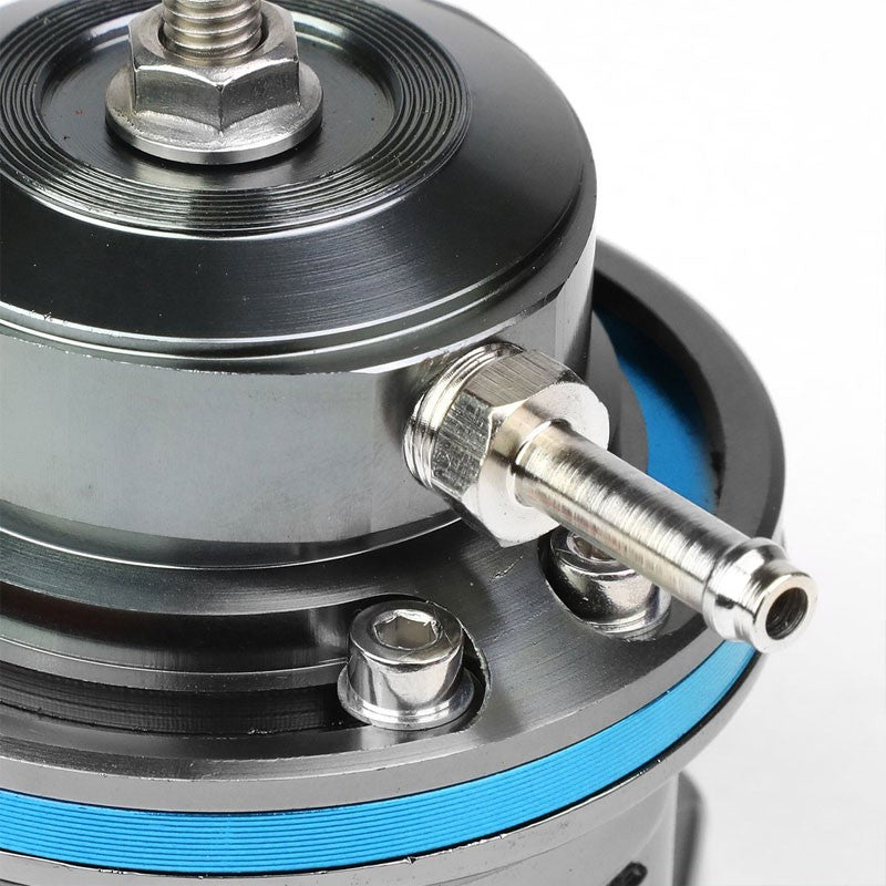Light Blue Aluminum Type-FV 30 PSI Turbo Intercooler Boost Blow Off Valve BOV-Performance-BuildFastCar