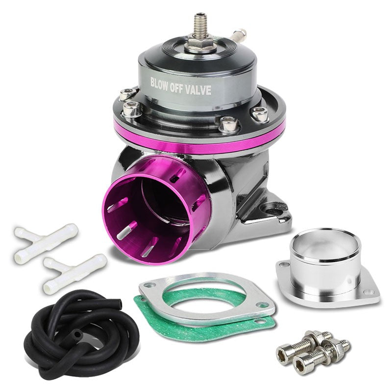 Purple Aluminum Type-FV Style 30 PSI Turbo Intercooler Boost Blow Off Valve BOV-Performance-BuildFastCar