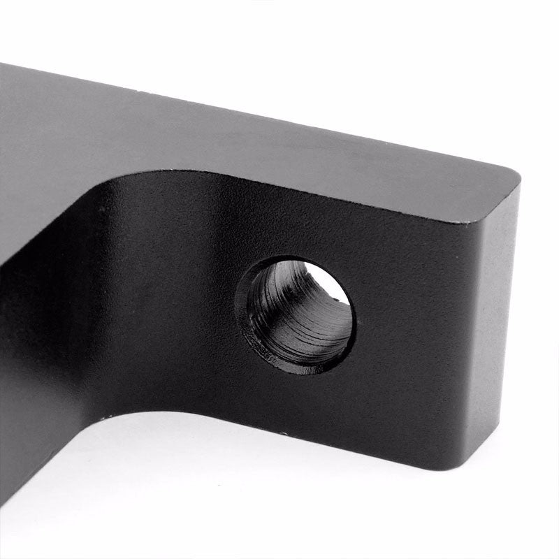 2PC Black Fog Light/Lamp/Bar Mount Clamp Bracket 2"OD Bull Bars/Roof Racks/Cage-Exterior-BuildFastCar