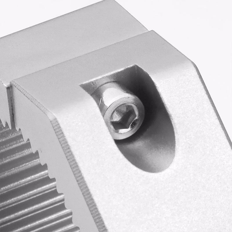 2PC Silver Fog Light/Lamp/Bar Mount Clamp Bracket 2"OD Bull Bars/Roof Racks/Cage-Exterior-BuildFastCar