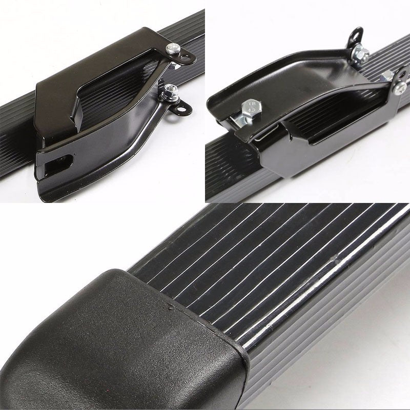 50" Aluminum Roof Rack Top Crossbar Luggage/Cargo Square Bar Rail For Car/Suv-Exterior-BuildFastCar