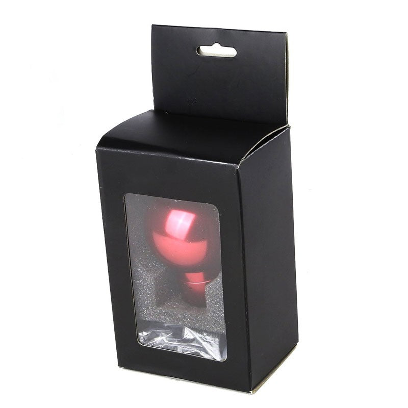 Red Clear Shift Pattern MT Round Racing Shifter Knob+M8/M10/M12 Thread Adapter-Interior-BuildFastCar