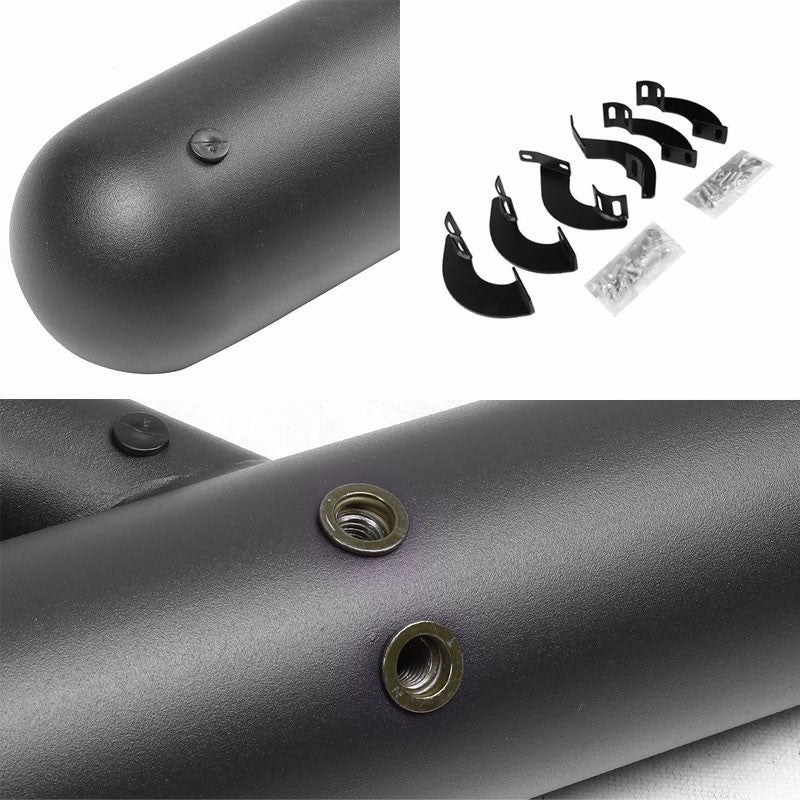 Black Straight Sidestep Running Board Nerf Bar 07-21 Tundra Extended Cab BFC-RUNB-GBP-0010