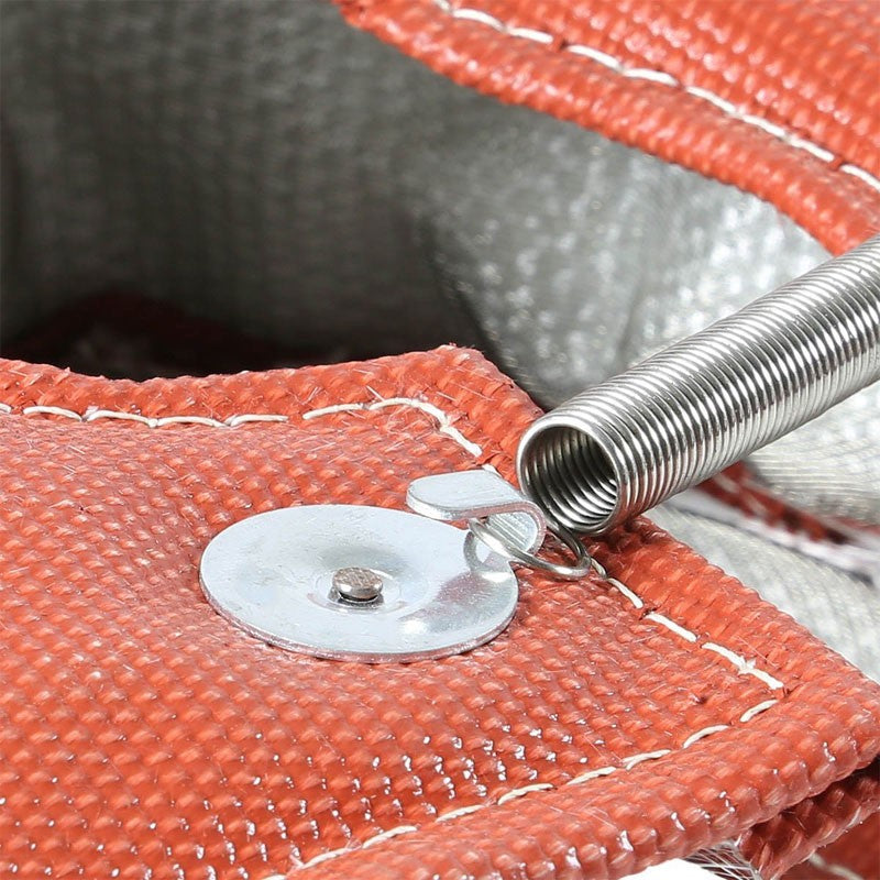 Red Turbo/Turbocharger Heat Shield/Wrap Blanket for T6 T88 GT55 GT40 HX52 HT60-Performance-BuildFastCar