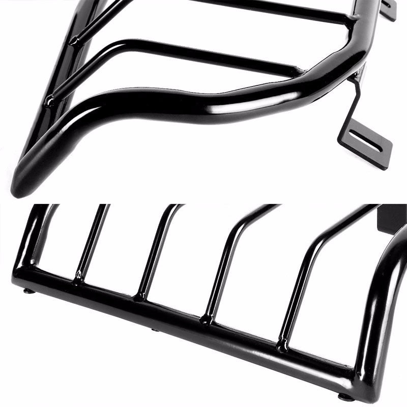 Black Coated Steel Tail Light/Lamp Cage Guard Cover For Nissan 05-12 Pathfinder-Exterior-BuildFastCar