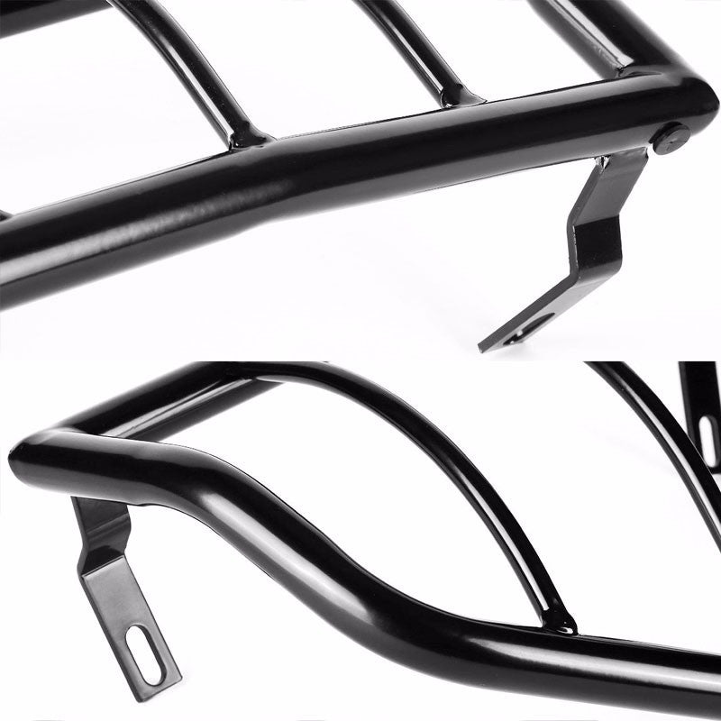 Black Coated Steel Tail Light/Lamp Cage Guard Cover For Toyota 05-15 Tacoma-Exterior-BuildFastCar