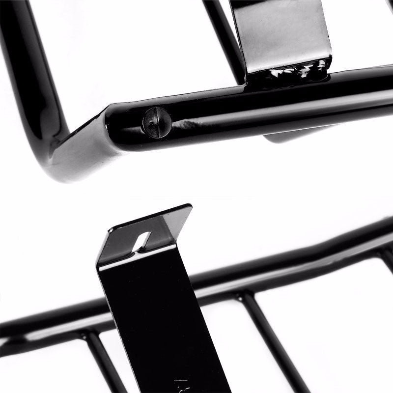 Black Coated Steel Tail Light/Lamp Cage Guard For Chevy/GMC 07-08 Suburban/Yukon-Exterior-BuildFastCar