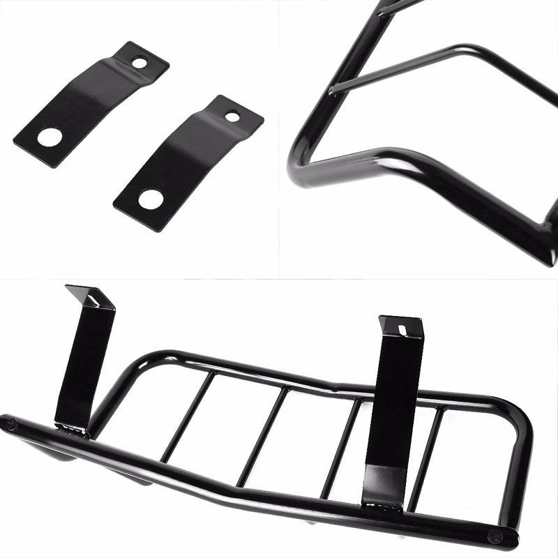 Black Coated Steel Tail Light/Lamp Cage Guard For Chevy/GMC 07-08 Suburban/Yukon-Exterior-BuildFastCar