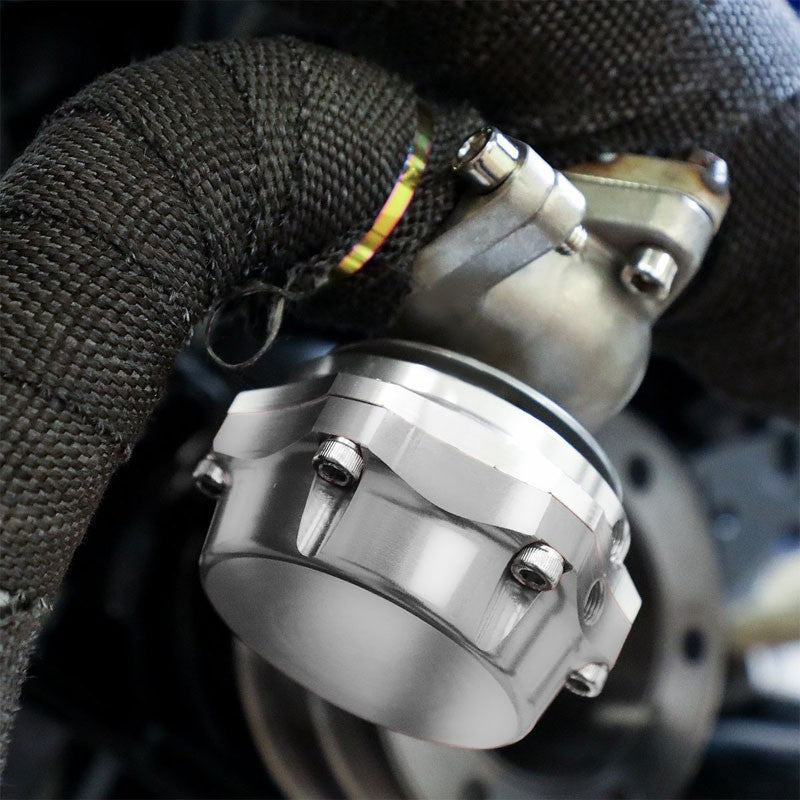 Universal T3 Silver 38mm JDM Turbo Manifold Wastegate+Dump Valve+7&13 PSI Spring