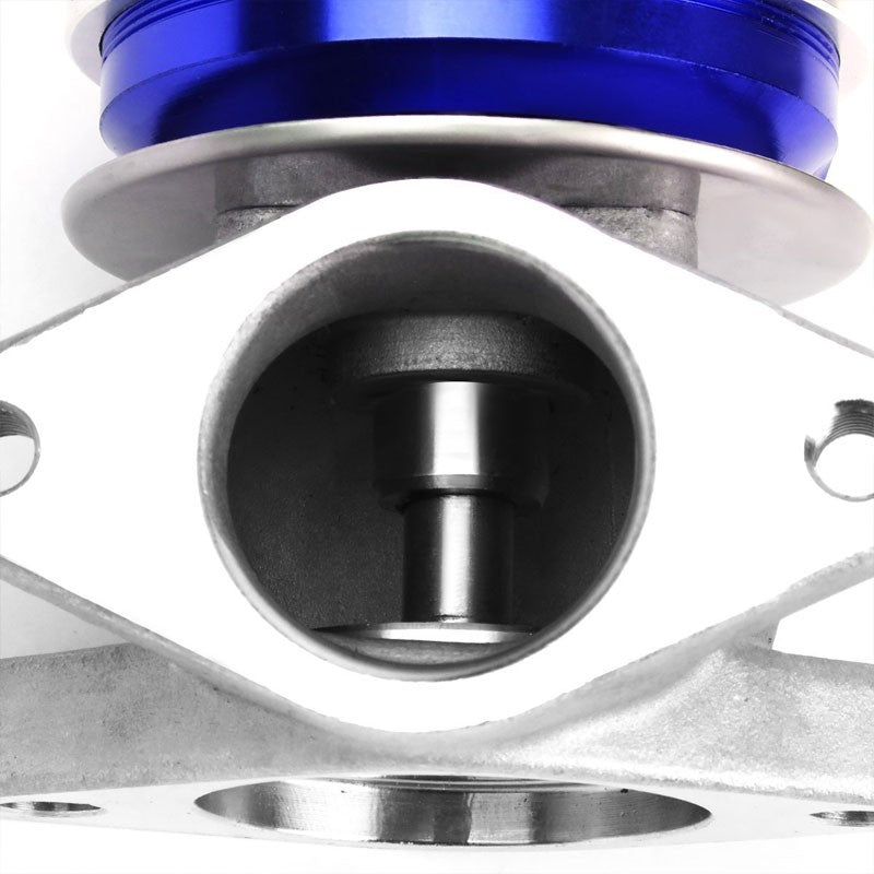 Blue Turbo Charger 38mm 2-Bolt 14PSI Turbo External Wastegate Kit+Spring T33
