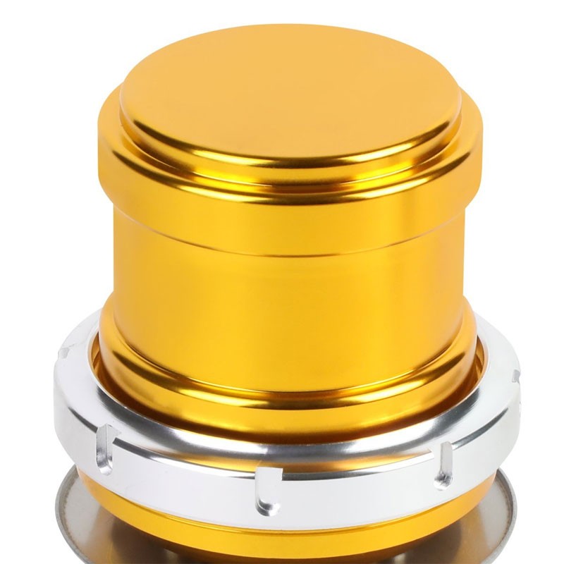 Gold Turbo Charger 38mm 2-Bolt 14PSI Turbo External Wastegate Kit+Spring T33