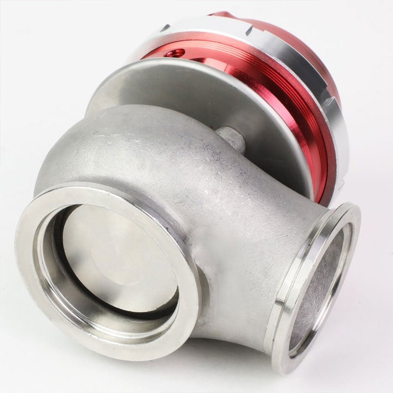 Universal Red 40mm 14PSI V-Band Clamp-On Turbo External Wastegate+Spring T11