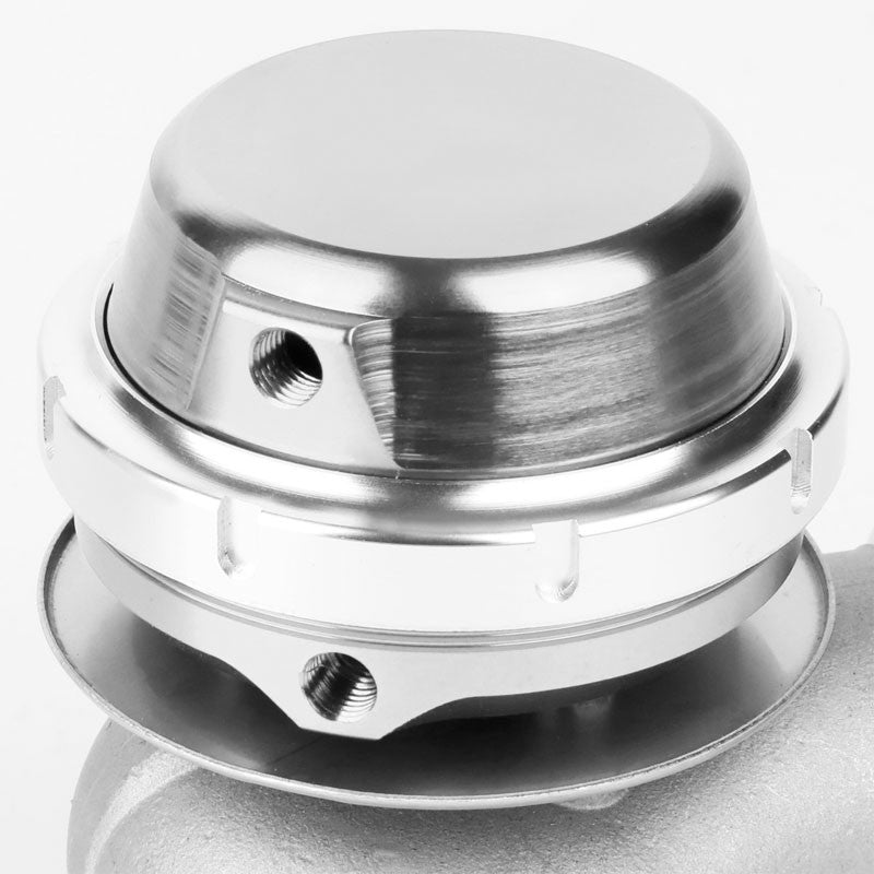 Universal Silver Turbocharger 40mm 14PSI V-Band External Wastegate+Spring T11